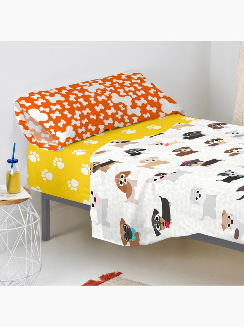 Bajera Dogs "Happyfriday" Blanco - Kiabi