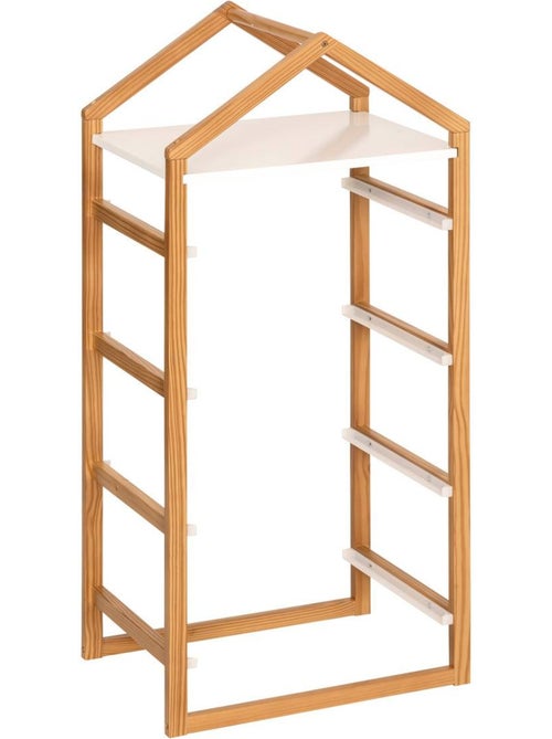 Bako blanco 4 estantes 43x94,5cm - Kiabi