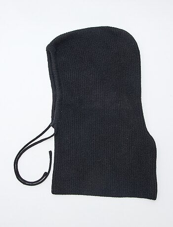 Balaclava con cordones ajustables