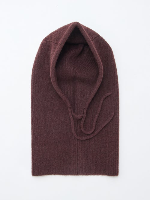 Balaclava de punto liso - Kiabi