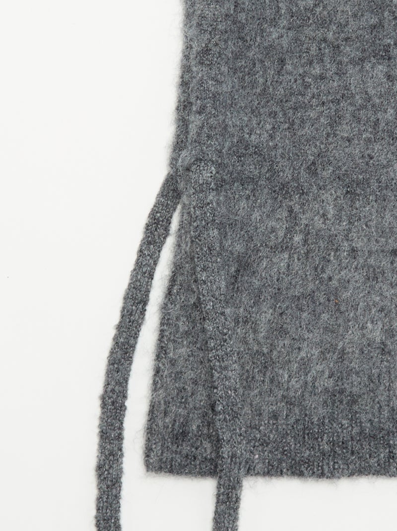 Balaclava oversize Gris - Kiabi
