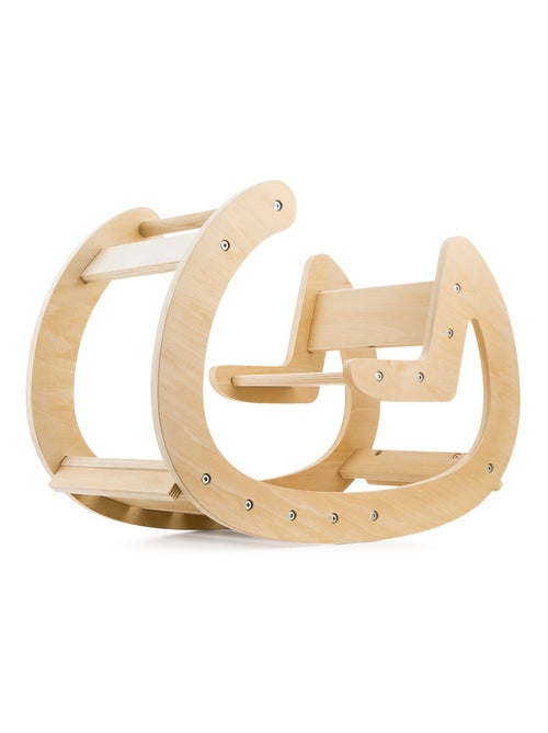 Balancín Montessori madera silla balancín 12m Mamabrum - Kiabi