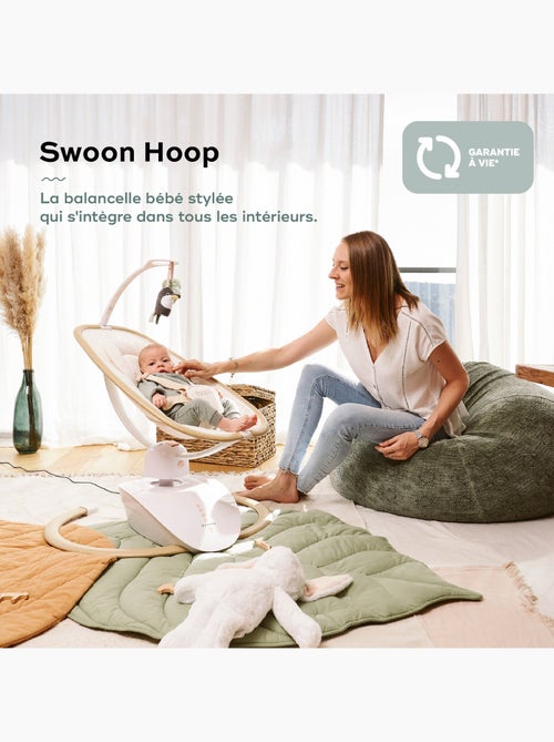 Balancín multifunción para bebés y arco de juegos swoon hoop, color arena, de 'babymoov' - Kiabi
