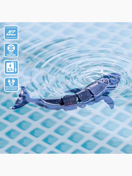 Ballena de juguete teledirigida 20 cm racing boat - Kiabi