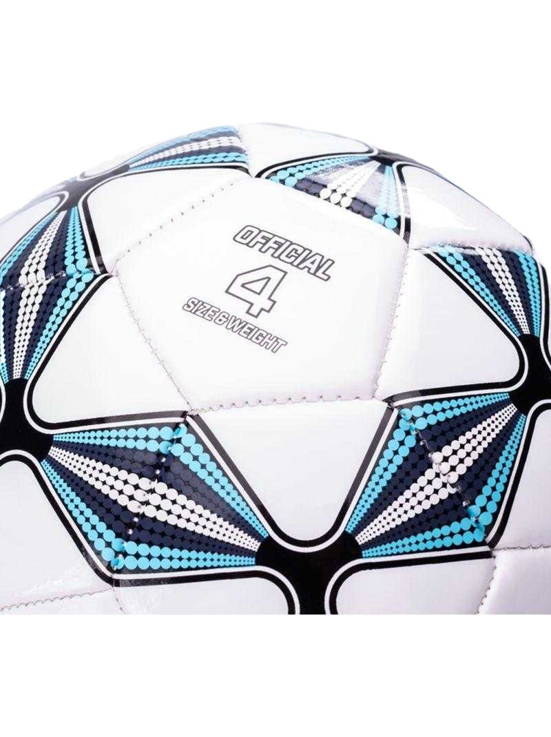 Balón de baloncesto kuanda diseño logotipo - huari Blanco Azul - Kiabi