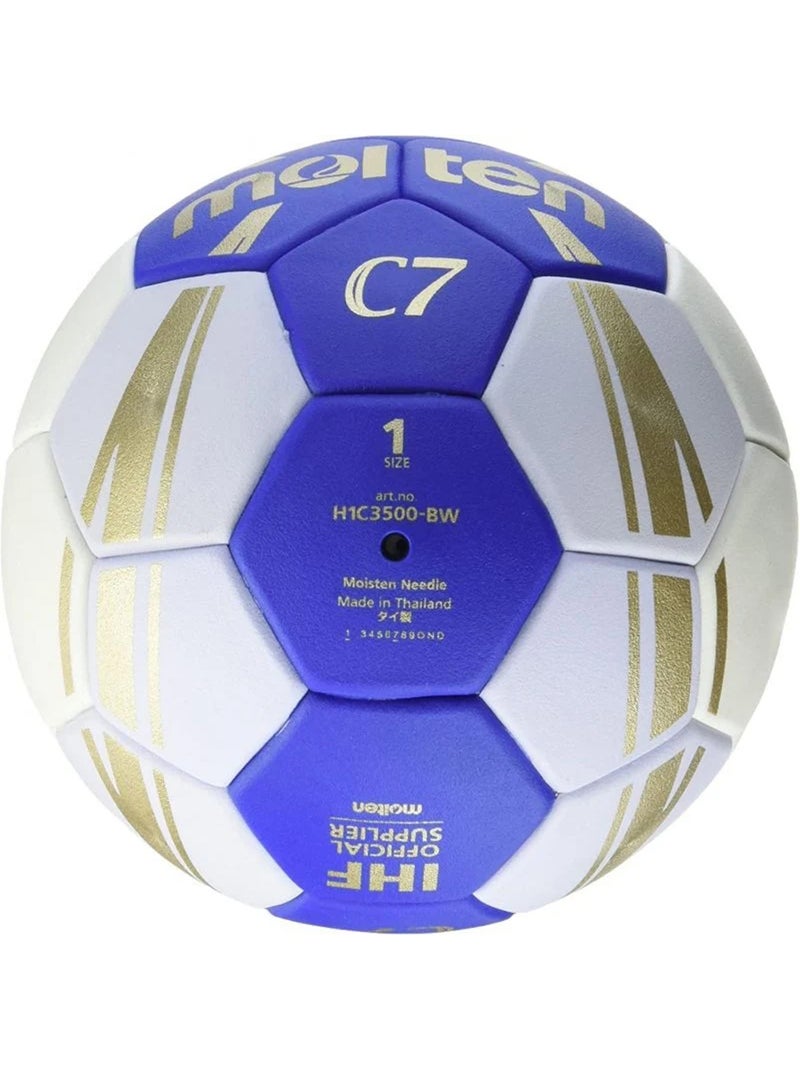 Balón de balonmano c7s - molten Blanco Azul - Kiabi