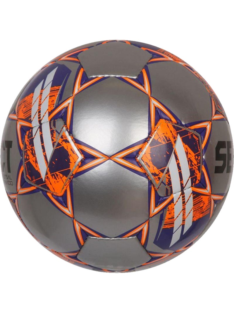 Balón de fútbol sala tornado diseño logotipo - select Gris - Kiabi
