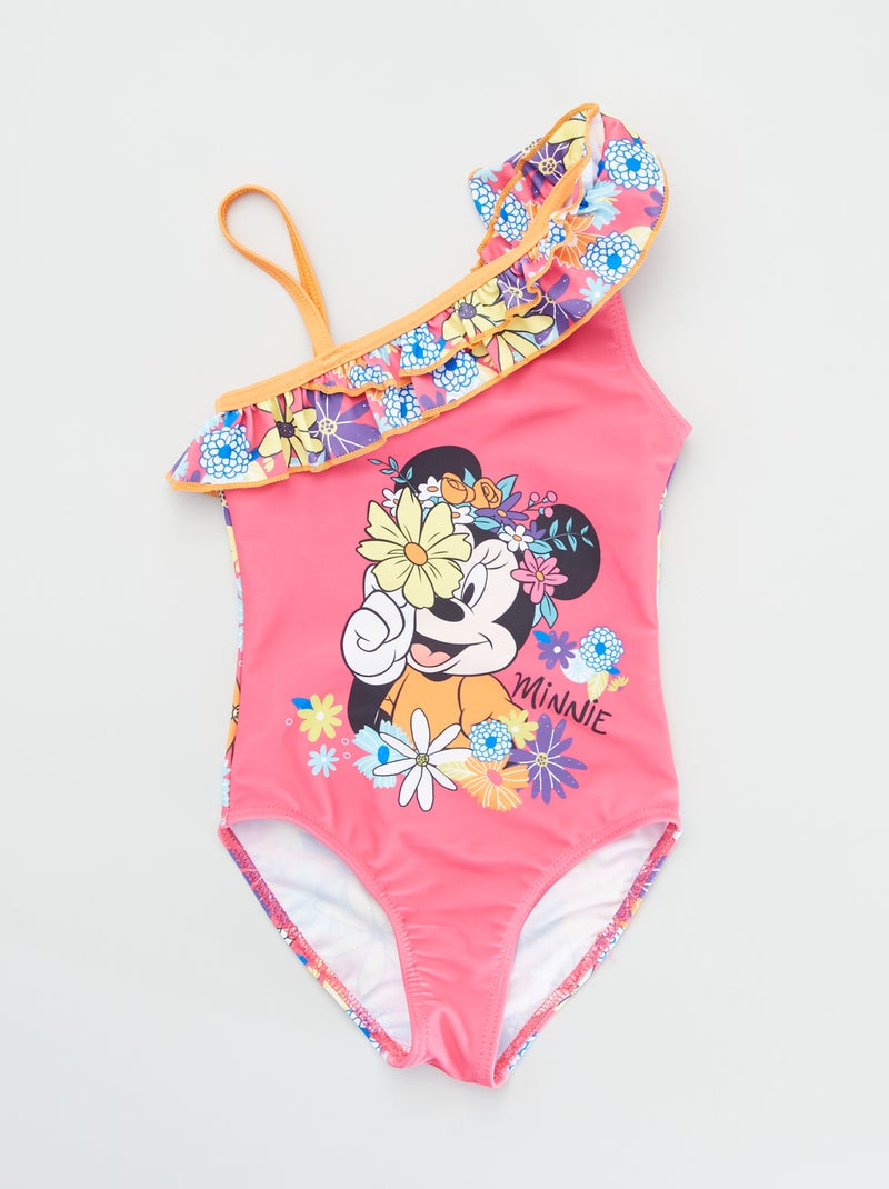Bañador 1 tirante 'Minnie' rosa - Kiabi