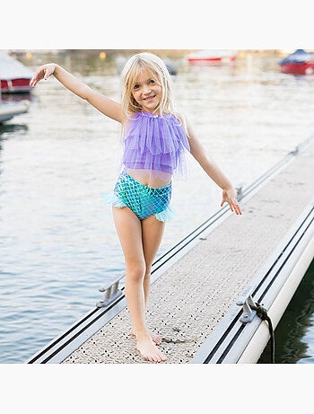 Bañador 2 piezas niña sirena | Great Pretenders