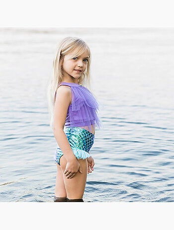 Bañador 2 piezas niña sirena | Great Pretenders