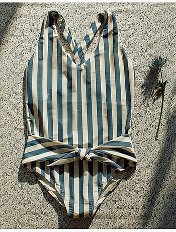 Bañador a rayas con cinturón You&Me