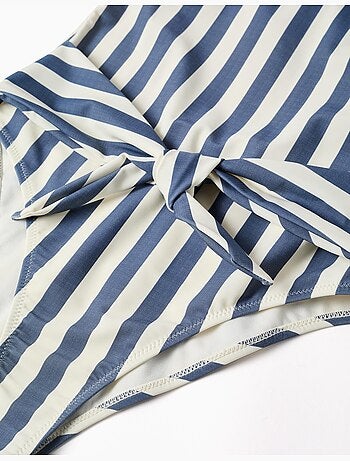 Bañador a rayas con cinturón You&Me