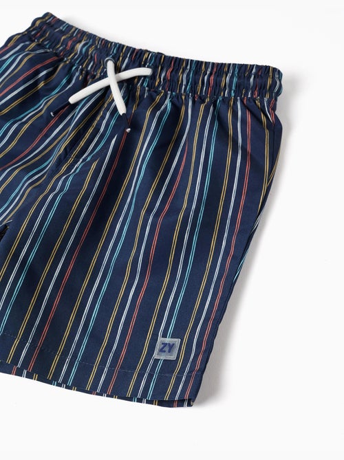 Bañador a rayas con cordón - Kiabi