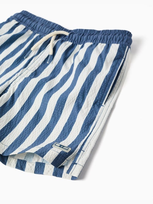 Bañador a rayas con cordón You&Me - Kiabi