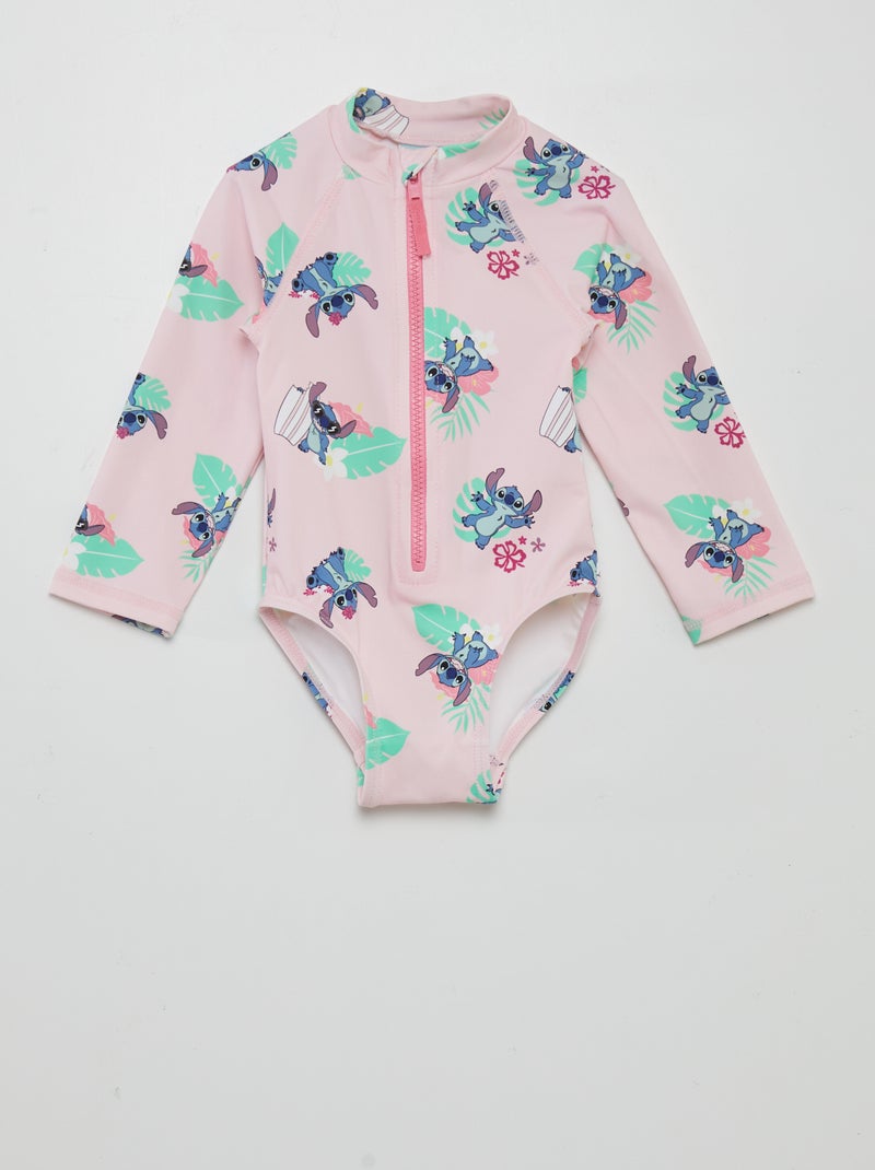 Bañador body 'Stitch' - 1 pieza ROSA - Kiabi