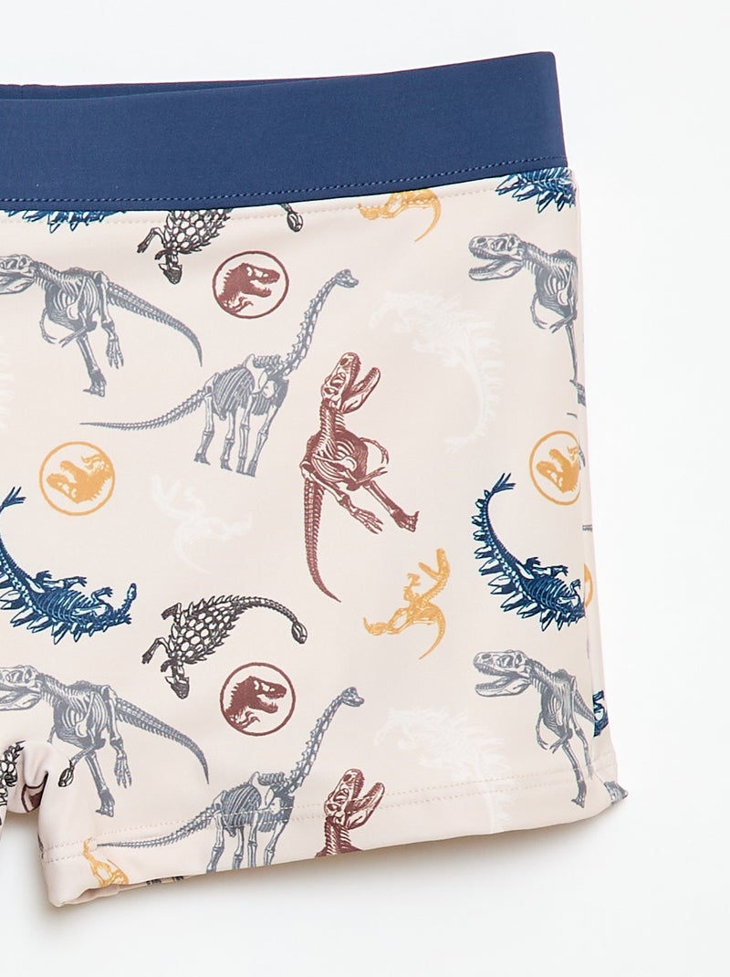 Bañador bóxer 'Jurassic World' Beige - Kiabi