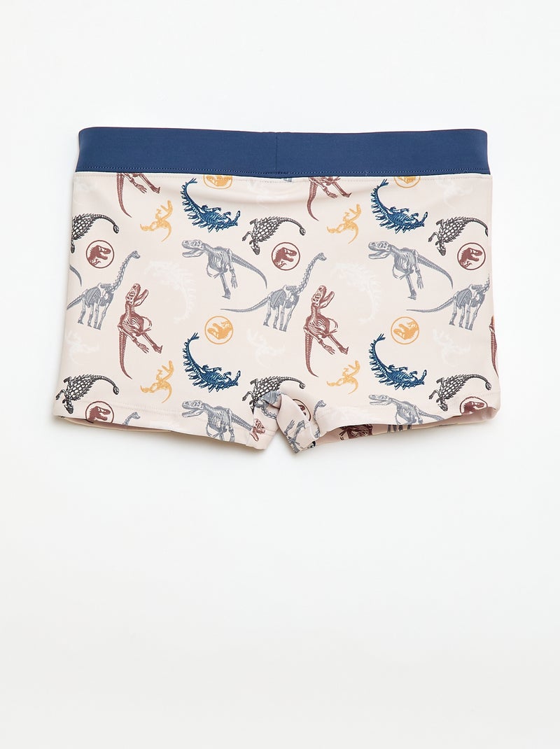 Bañador bóxer 'Jurassic World' Beige - Kiabi