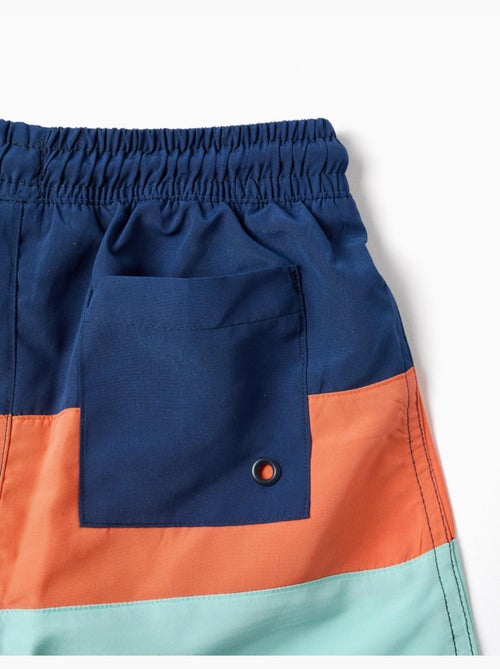 Bañador con bloque de colores y cordón - Kiabi