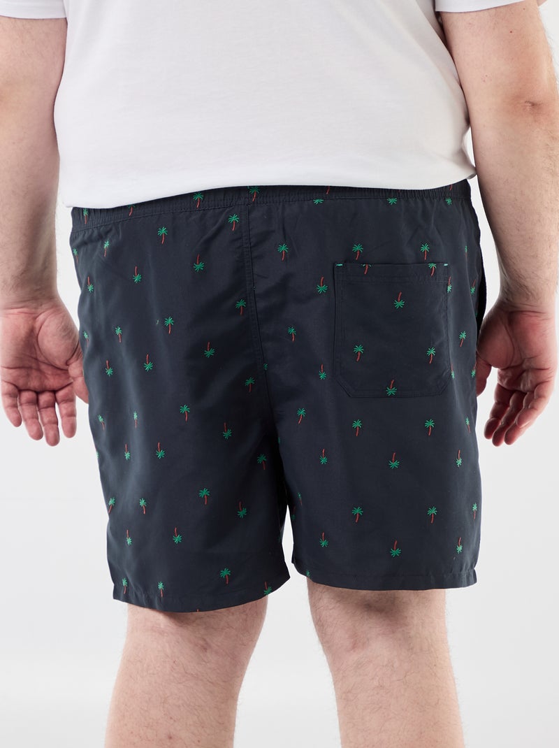 Bañador con estampado Azul - Kiabi
