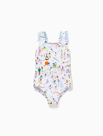 Bañador con estampado Carolina Celas x Zippy