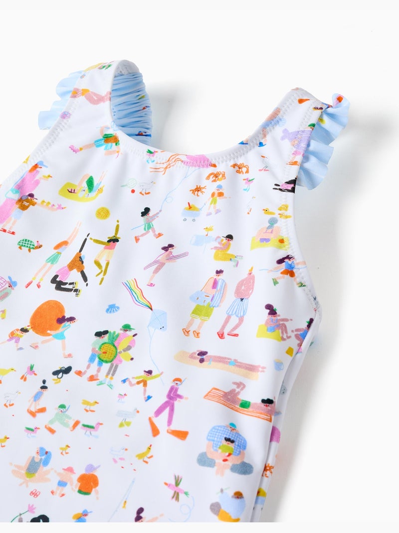 Bañador con estampado Carolina Celas x Zippy Blanco - Kiabi