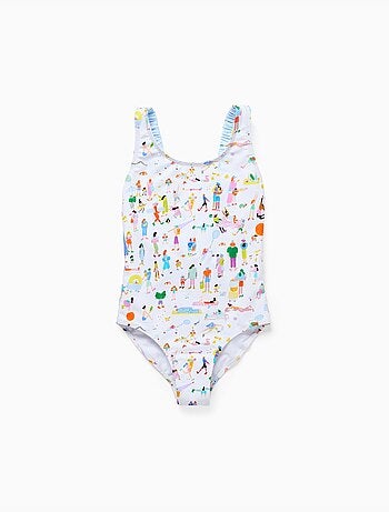 Bañador con estampado Carolina Celas x Zippy