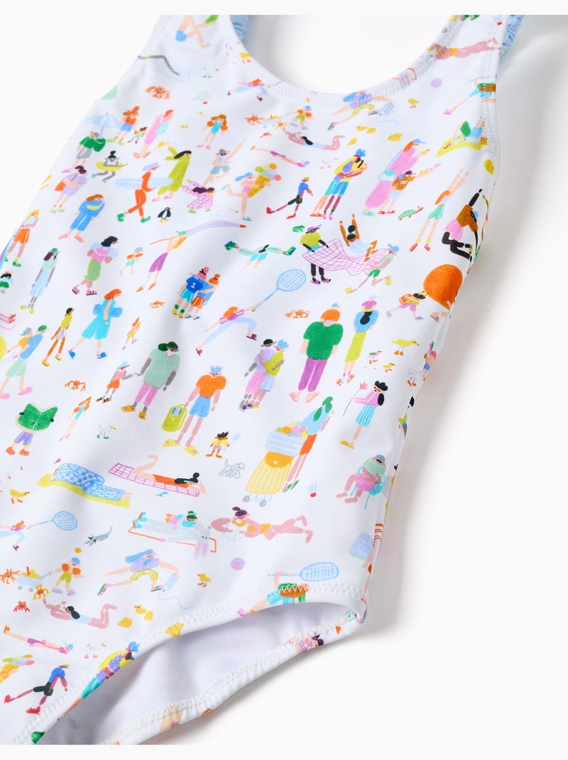 Bañador con estampado Carolina Celas x Zippy Blanco - Kiabi