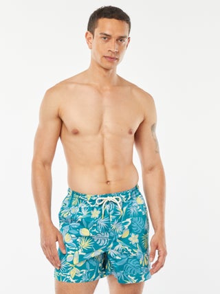 Bañador con estampado de fantasía