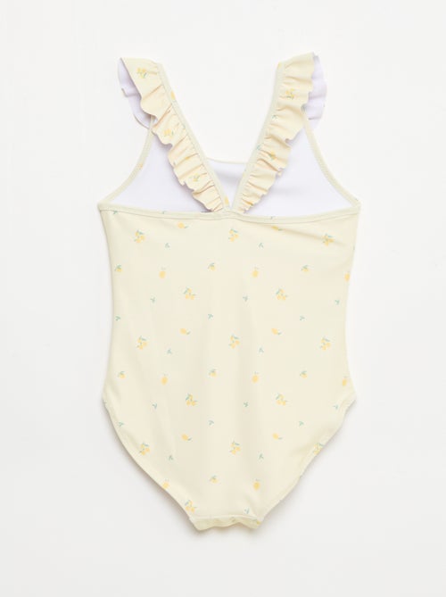 Bañador con estampado integral tropical - Kiabi