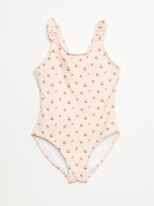 Bañador con estampado integral tropical - Kiabi