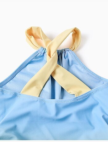 Bañador con estampado marino y lentejuelas