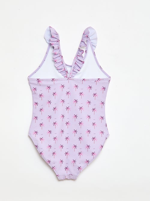 Bañador con estampado tropical integral - Kiabi