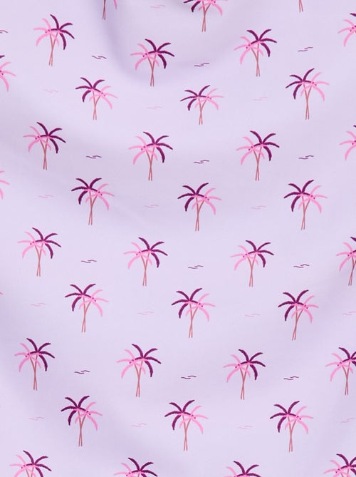 Bañador con estampado tropical integral - Kiabi