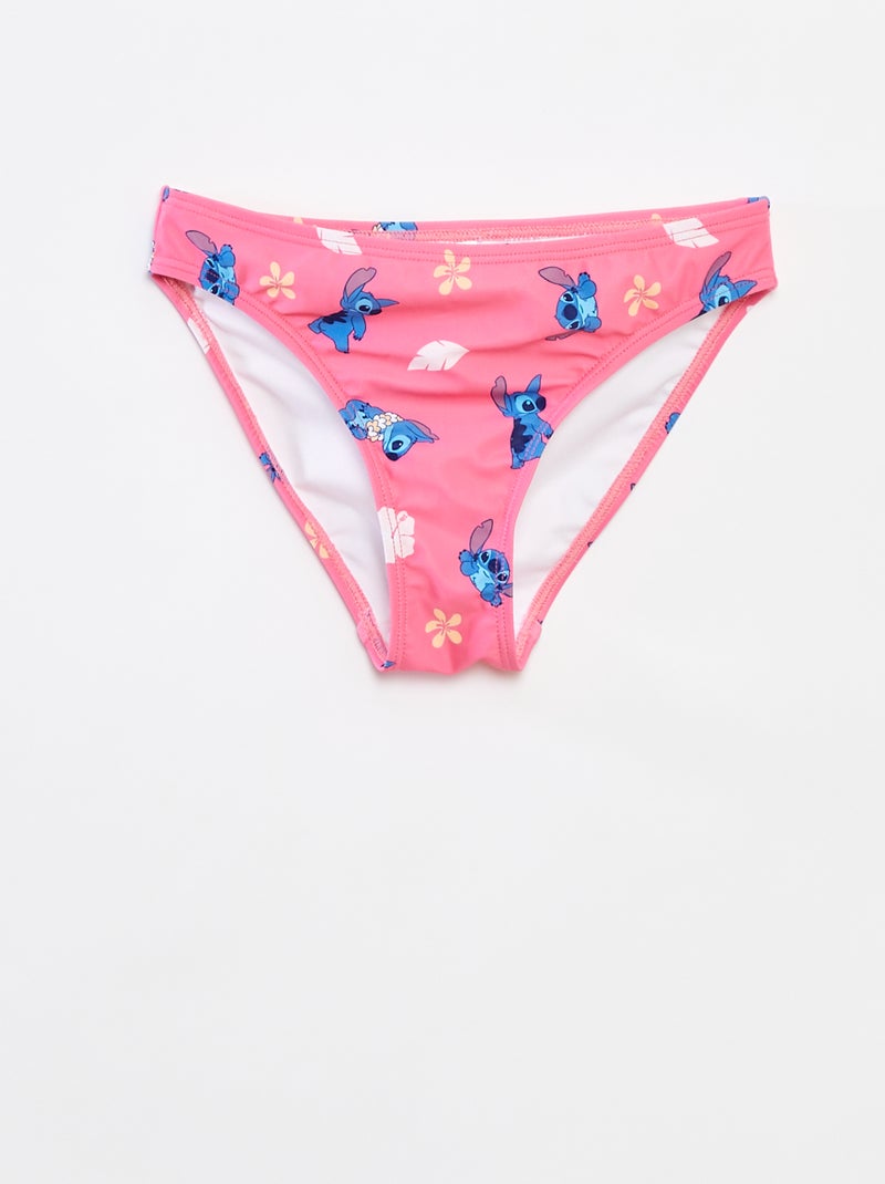 Bañador con lazos 'Stitch' 'Disney' - 2 piezas ROSA - Kiabi