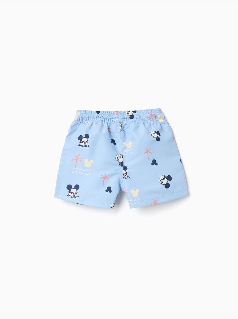 Bañador con motivo de Mickey y cordón Azul claro - Kiabi