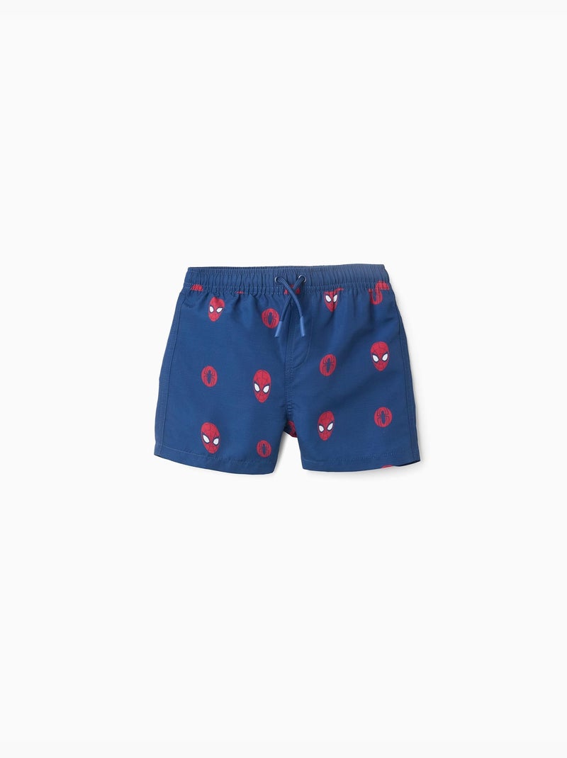 Bañador con motivo de Spider-Man y cordón Azul oscuro - Kiabi