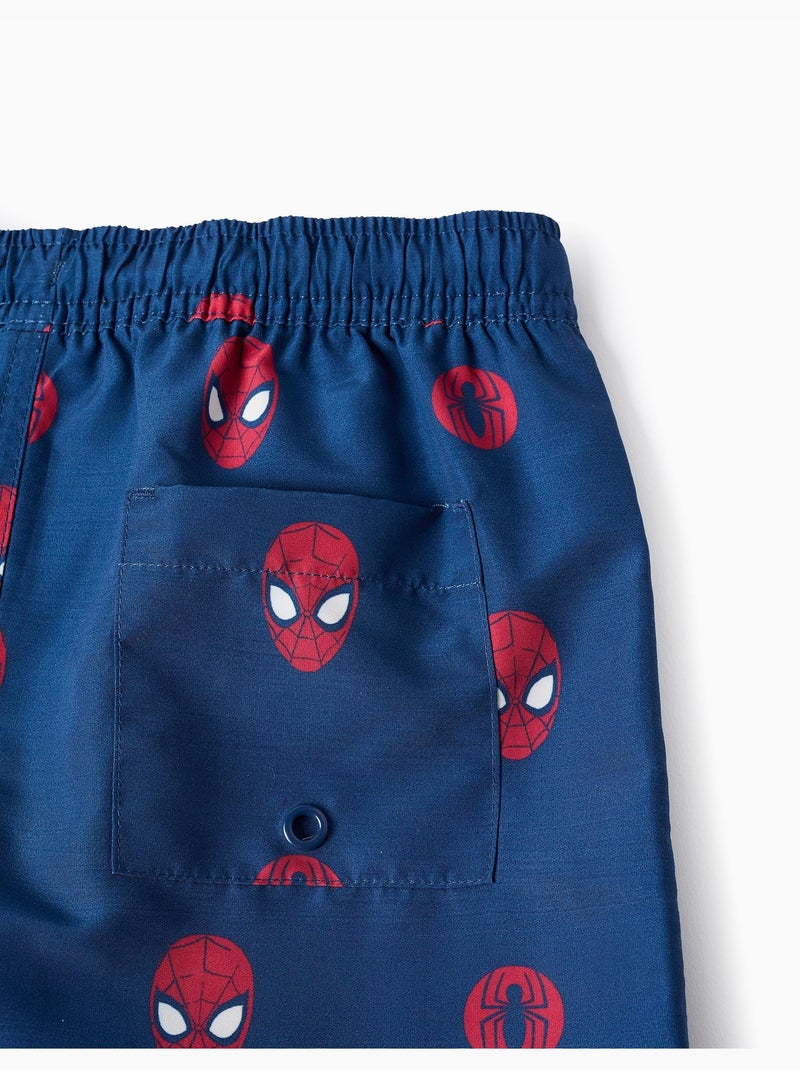 Bañador con motivo de Spider-Man y cordón Azul oscuro - Kiabi