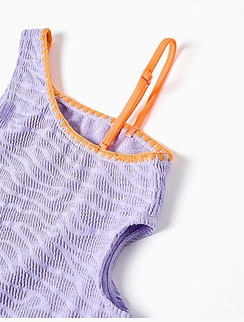 Bañador con recorte + coletero