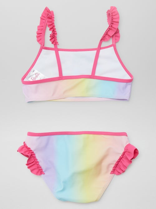 Bañador con volante 'Barbie' - 2 piezas - Kiabi