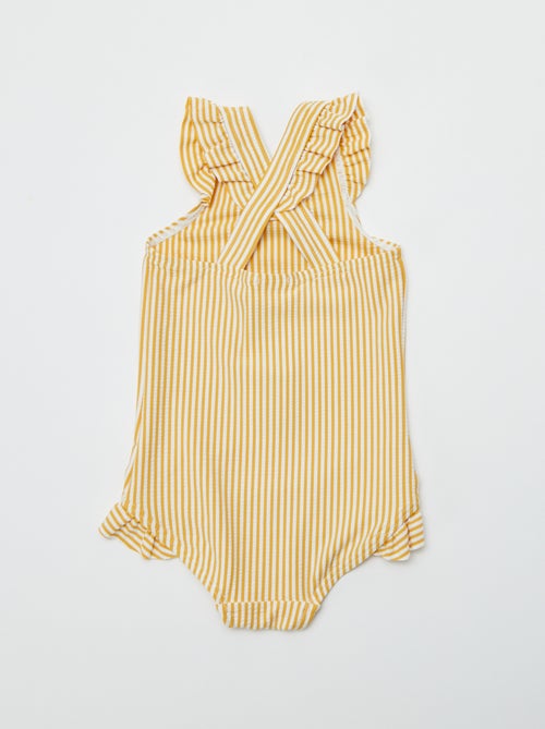 Bañador con volantes - 1 pieza - Kiabi