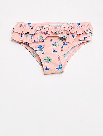 Bañador con volantes y estampado