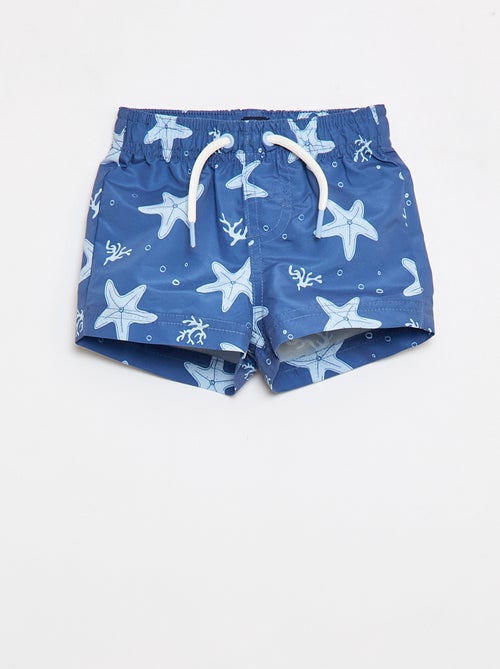 Bañador corto con estampado - Kiabi