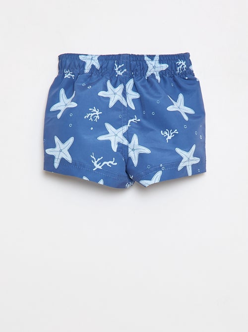 Bañador corto con estampado - Kiabi