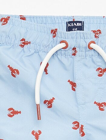 Bañador corto con estampado