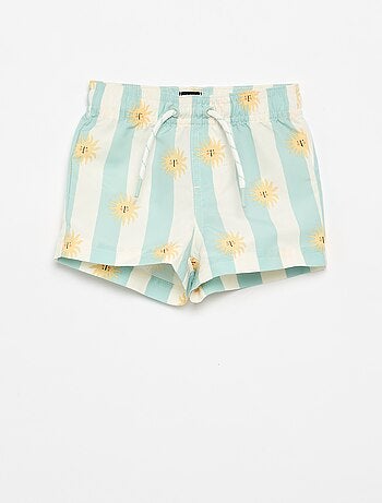 Bañador corto con estampado