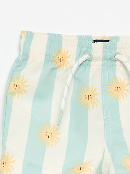 Bañador corto con estampado - Kiabi