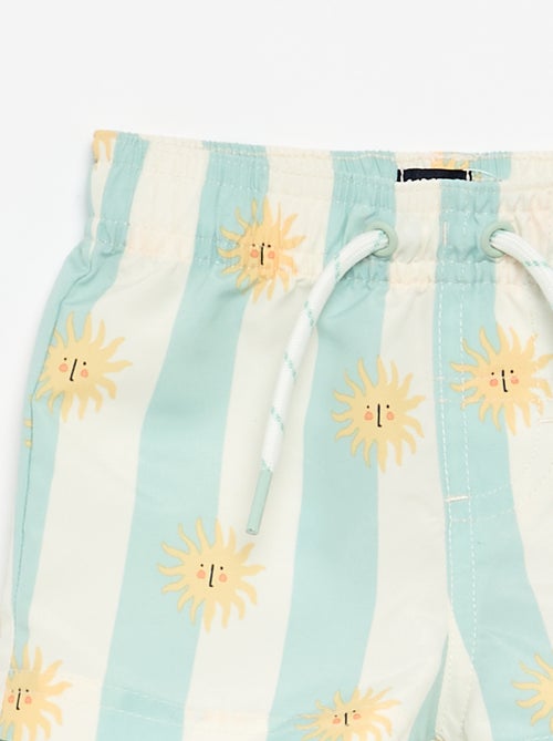 Bañador corto con estampado - Kiabi