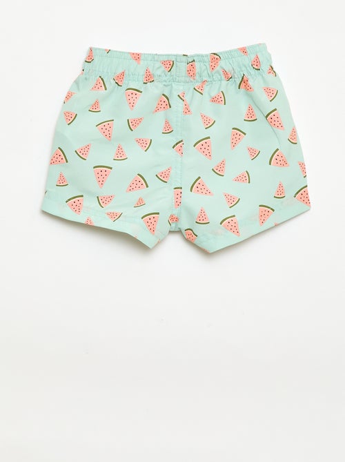 Bañador corto con estampado - Kiabi
