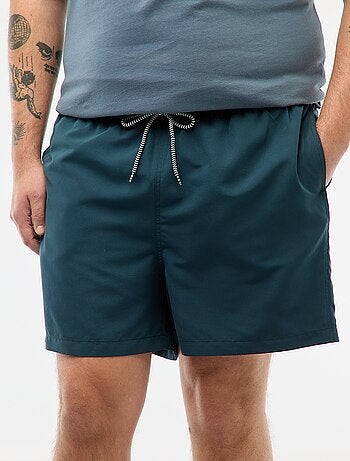 Bañador corto liso