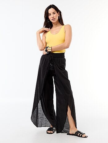 Bañador de 1 pieza con abertura en los laterales